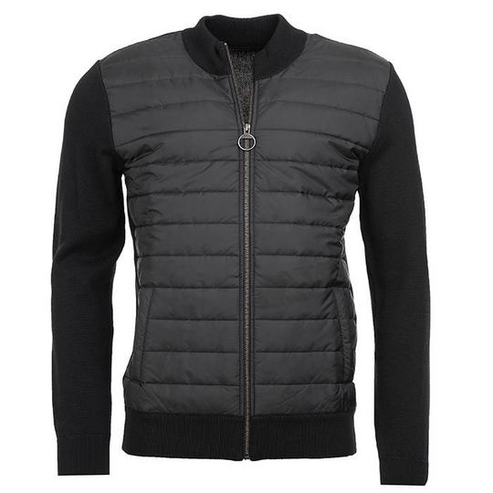 Men s Essential Carn Baffle Zip Jacket Barbour Sporting Life Online