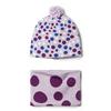 Ensemble deux pi ces tuque et cache-cou Snow More  pour enfants  2-4 