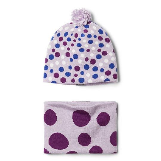 Columbia Ensemble deux pi ces tuque et cache-cou Snow More  pour enfants  2-4 