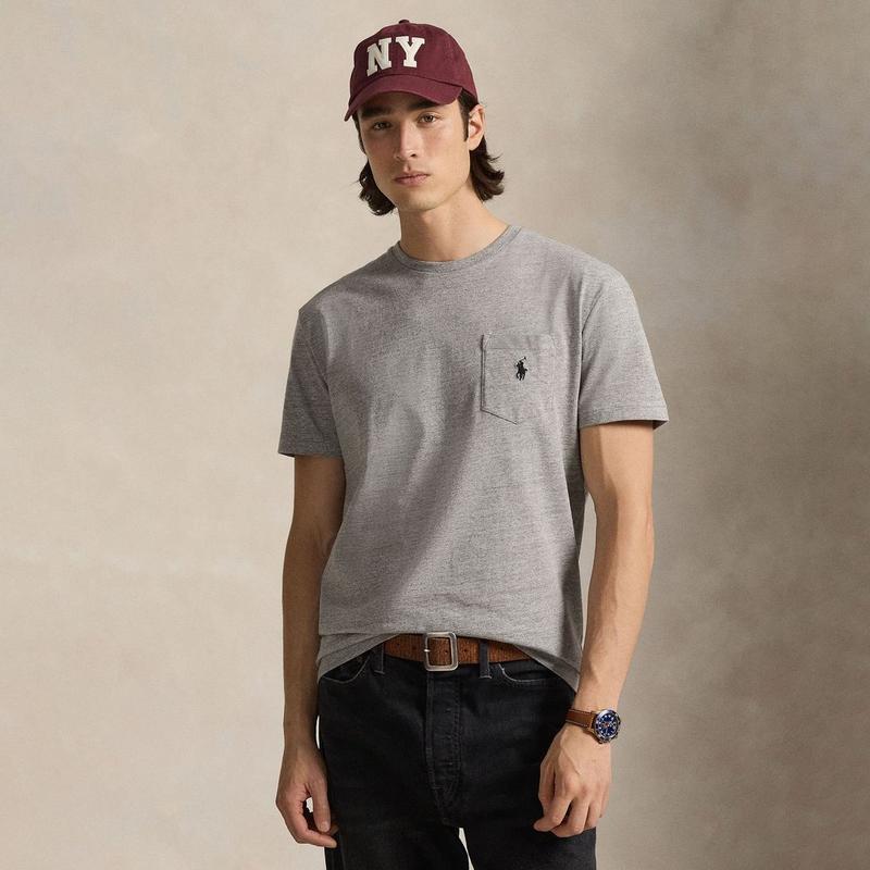 Polo Ralph Lauren T-shirt &agrave; coupe classique Pocket pour hommes
