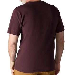 Carhartt T-shirt de travail &agrave; poche poitrine pour hommes