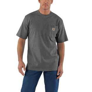 Carhartt T-shirt de travail &agrave; poche poitrine pour hommes