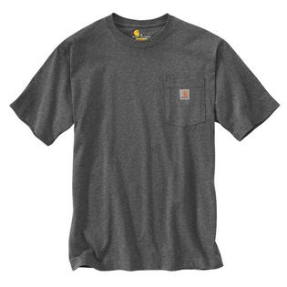Carhartt T-shirt de travail &agrave; poche poitrine pour hommes