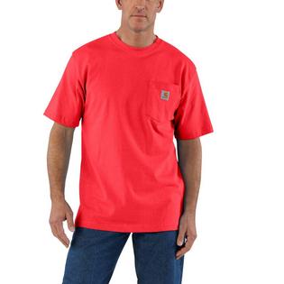 Carhartt T-shirt de travail &agrave; poche poitrine pour hommes