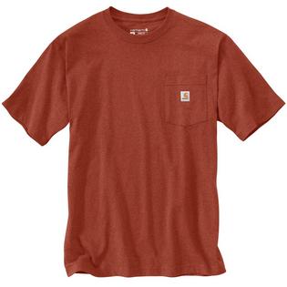 Carhartt T-shirt de travail &agrave; poche poitrine pour hommes