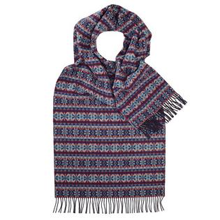 Glen Prince Of Great Britain Women's Fair Isle Scarf