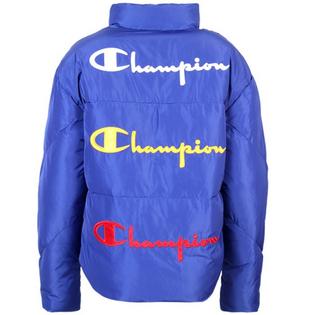 Champion Women's Tri Logo Cropped Puffer Jacket