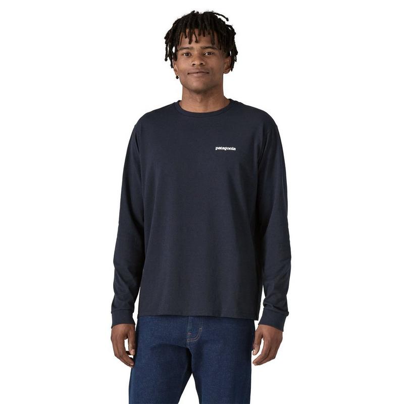 Patagonia Chandail &agrave; manches longues P-6 Logo Responsibili-Tee&reg; pour hommes