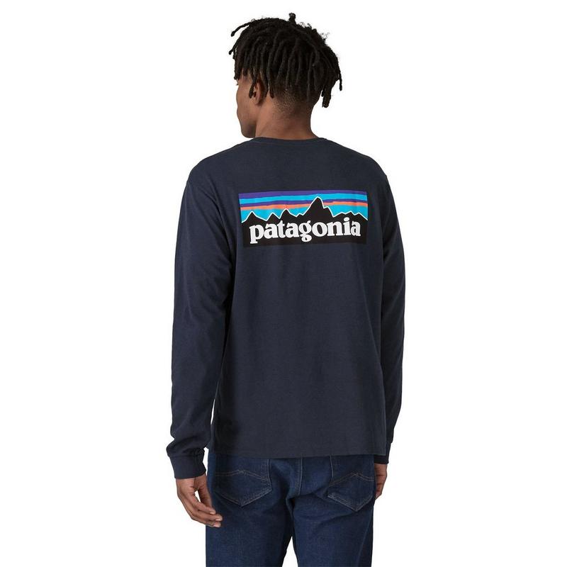 Patagonia Chandail &agrave; manches longues P-6 Logo Responsibili-Tee&reg; pour hommes