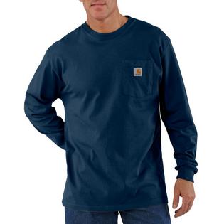 Men's Workwear Long Sleeve Pocket T-Shirt