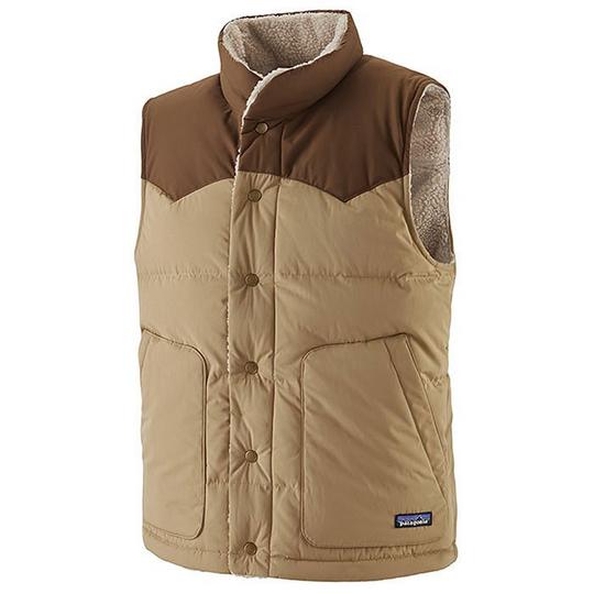 Men s Reversible Bivy Down Vest Patagonia Sporting Life Online