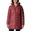 Women s Autumn Park  Down Hooded Mid Jacket