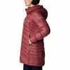 Women s Autumn Park  Down Hooded Mid Jacket