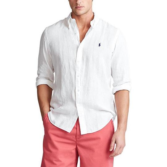 Men s Classic Fit Linen Shirt