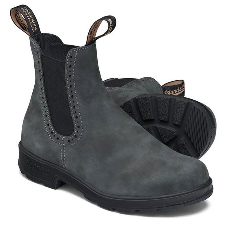 Blundstone Bottes #1630 Women's Series Hi-Top en Noir Rustique