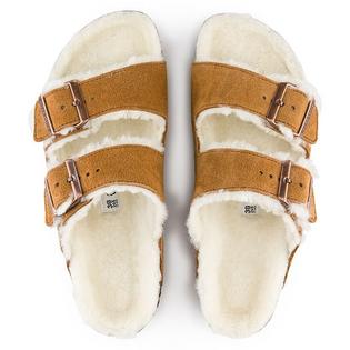 Birkenstock Sandales Arizona en fourrure de mouton unisexes