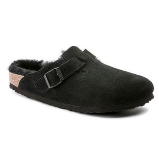 Birkenstock Sabots Boston en fourrure de mouton unisexes