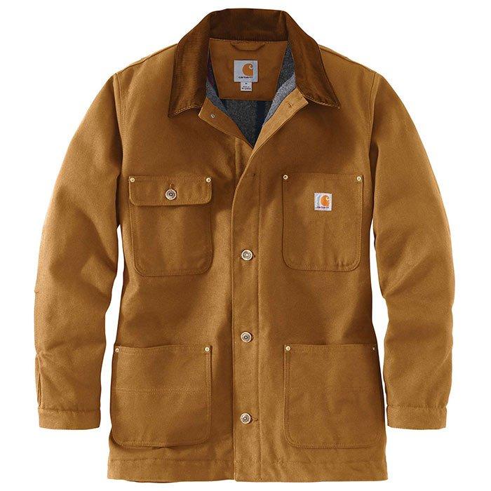 Men s Duck Blanket Lined Chore Coat Carhartt Sporting Life Online