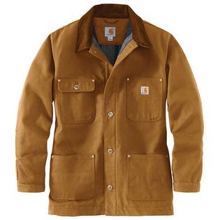 Men's Duck Blanket-Lined Chore Coat