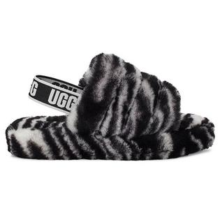UGG Sandales Fluff Yeah Zebra pour juniors [13-6]