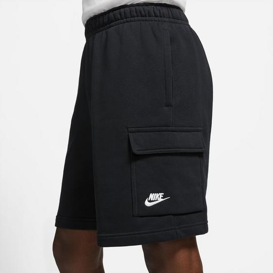 Nike Black Sportswear Club Cargo Shorts