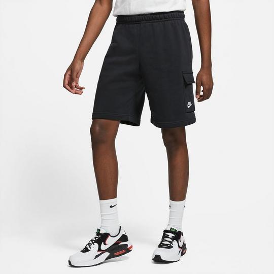 Nike Black Sportswear Club Cargo Shorts