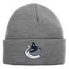 Juniors   8-20  Vancouver Canucks Heather Knit Beanie