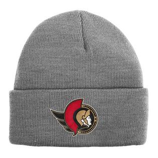 NHL Tuque Sénateurs d'Ottawa en tricot chiné pour enfants [4-7]