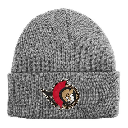 NHL Kids   4-7  Ottawa Senators Heather Knit Beanie