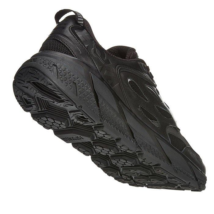 HOKA | Men's Clifton L Shoes, Black, Size 8