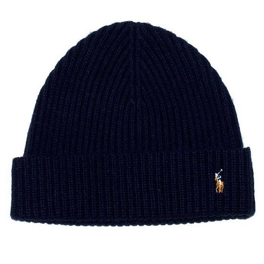 Polo Ralph Lauren Tuque en m lange de laine Signature Pony pour hommes