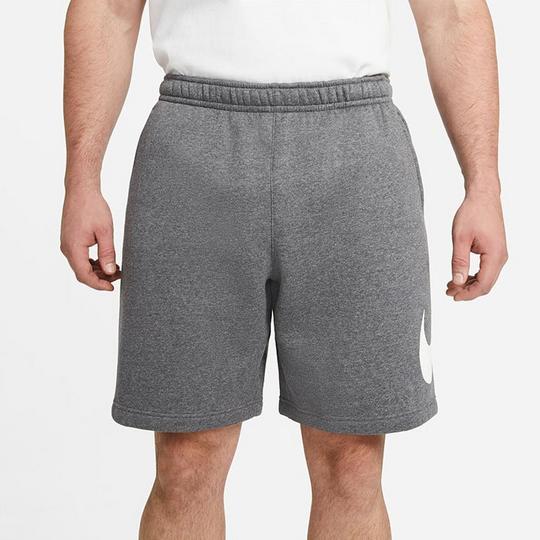 Nike Grey Fleece Sportswear Club Shorts