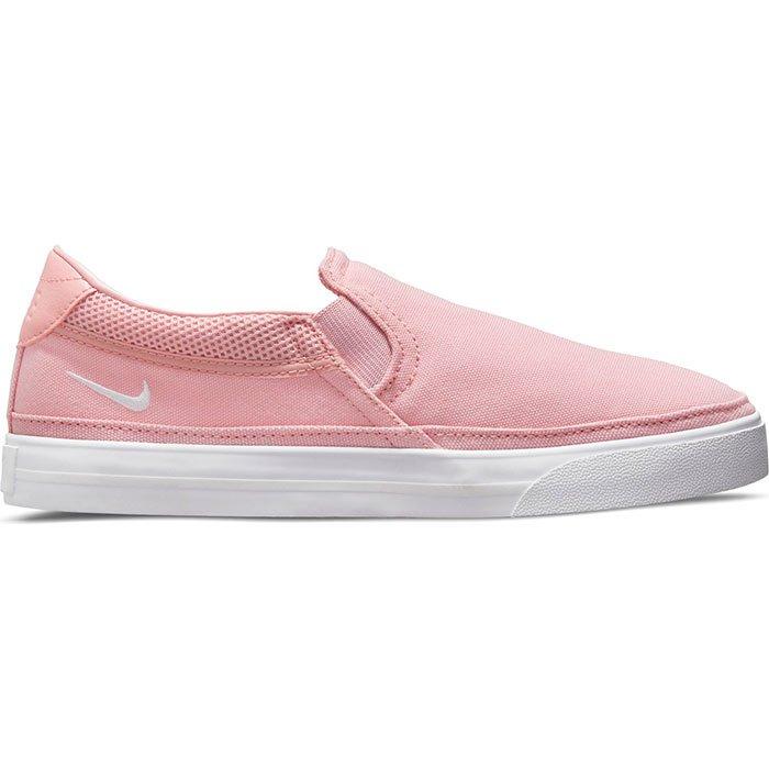 Nike Women s Court Legacy Slip On Shoes Pink Size 10