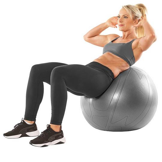 Everlast 75cm Pro Grip Fitness Ball Grey