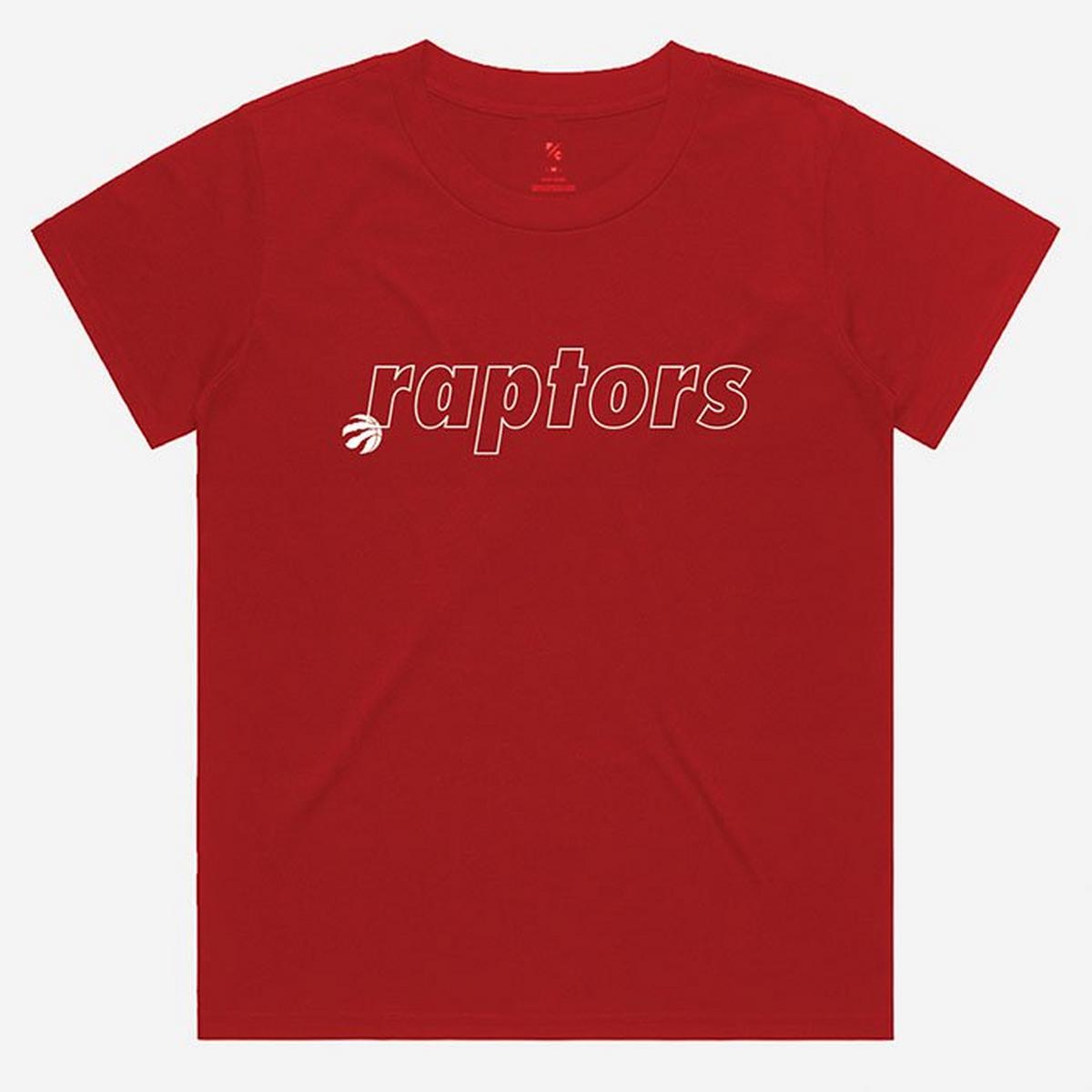 T-shirt Toronto Raptors Outline pour femmes