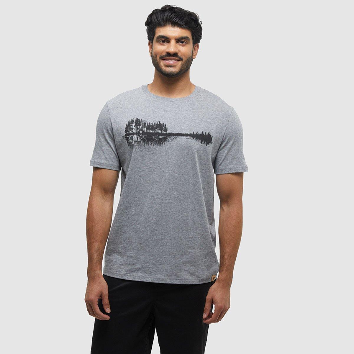 Summer Guitar T-Shirt - Timber/Lakeside Blue main image 1