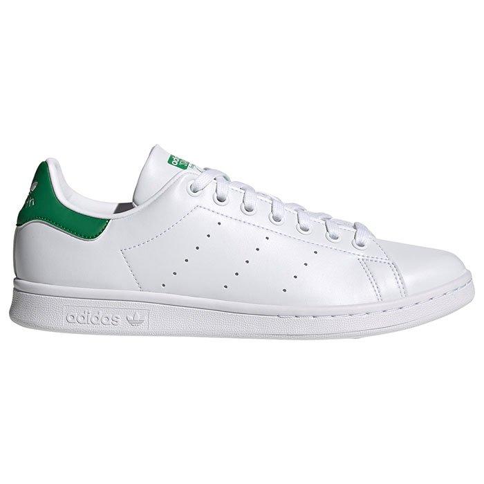 Adidas Originals White Green Stan Smith Sneakers