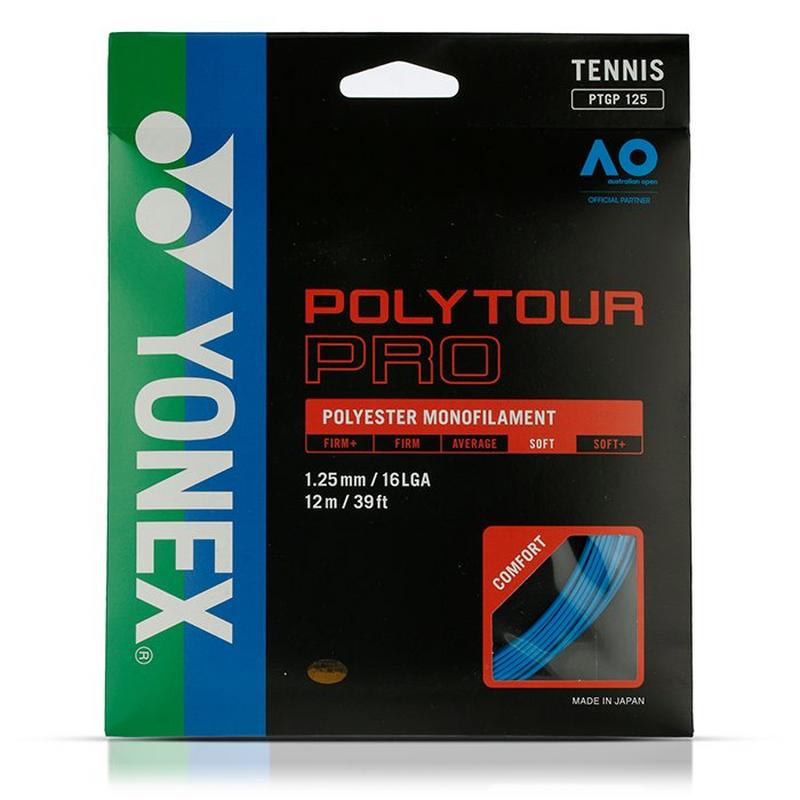 Yonex Cordage de tennis PolyTour Pro 125 16LG
