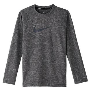 Nike Junior Boys' [8-16] Long Sleeve Hydroguard Rashguard