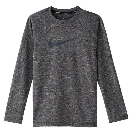 Nike Junior Boys   8-16  Long Sleeve Hydroguard Rashguard