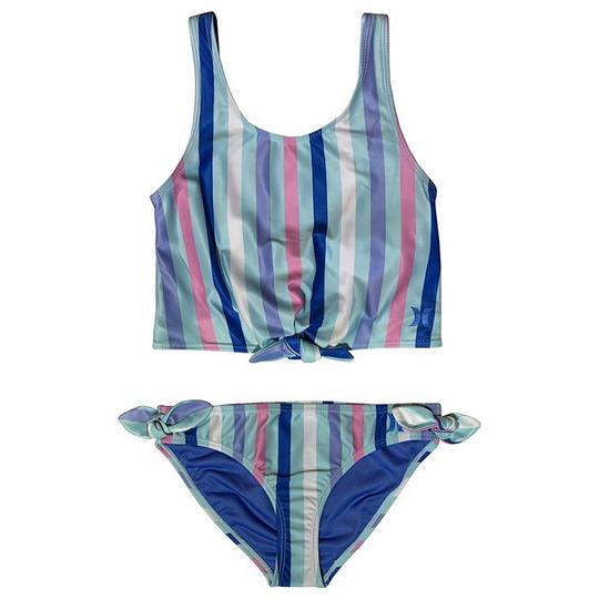 Hurley Girls   4-6X  Patterned Two-Piece Tankini