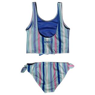 Hurley Tankini deux pi&egrave;ces &agrave; motifs pour filles [4-6X]