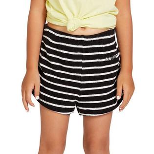 Volcom Girls' [3-6] Lived In Lounge Fleece Short