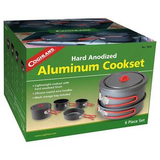 Ensemble de cuisson en aluminium anodisé robuste