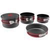 Ensemble de cuisson en aluminium anodis  robuste
