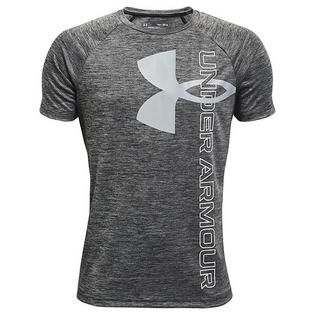 T-shirt UA Tech™ Split Logo Hybrid pour garçons juniors [8-16]