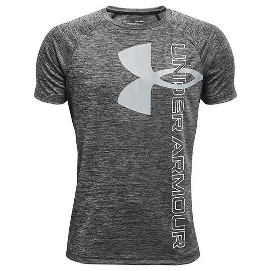 Under Armour T-shirt UA Tech  Split Logo Hybrid pour gar ons juniors  8-16 