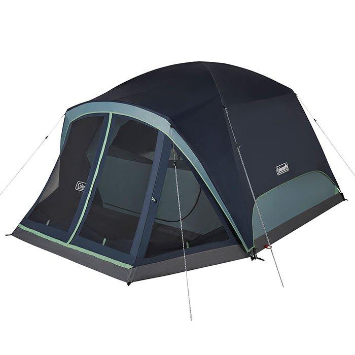 Coleman 6 person tent with screen room best sale