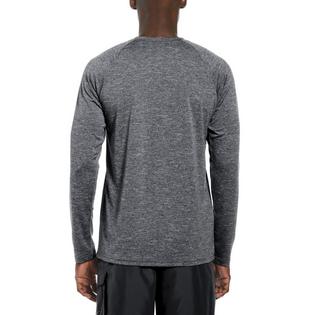 Nike Men's Heather Long Sleeve Hydroguard Rashguard