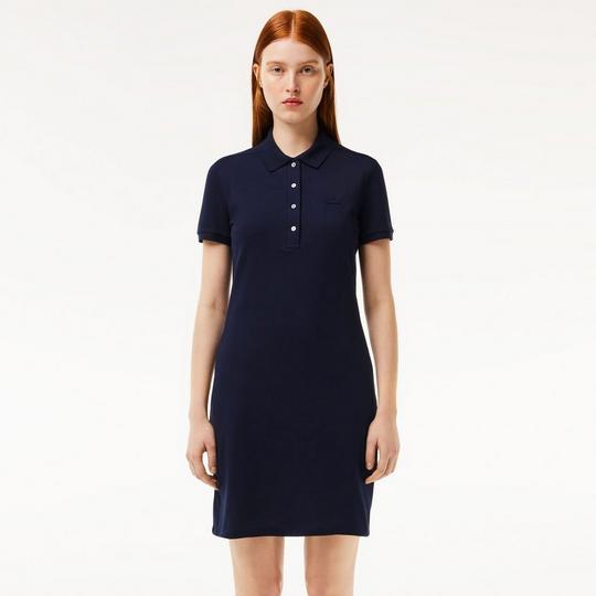 Women s Stretch Pique Polo Dress